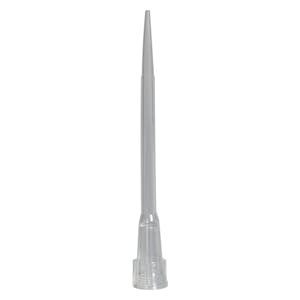 0.5 to 10µL Natural Polypropylene Micropipette Tips - Case of 1000
