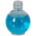 30mL (1 oz.) Ball Round Clear Flint Glass Bottle with 18/415 Neck (Cap Sold Separately)