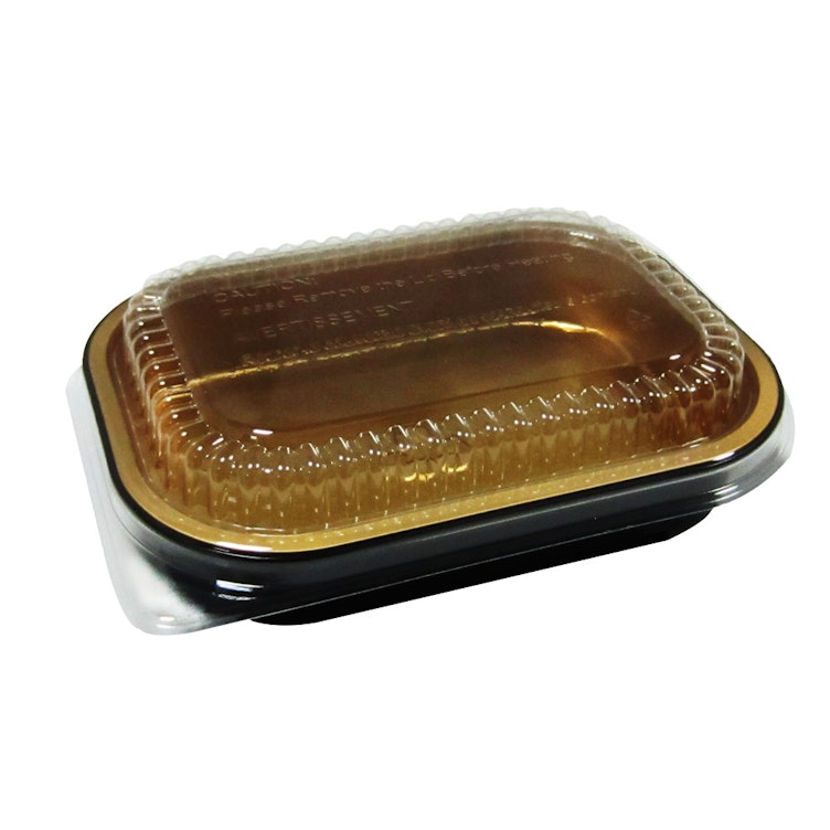 Foil Smooth Wall Food Containers with Lids