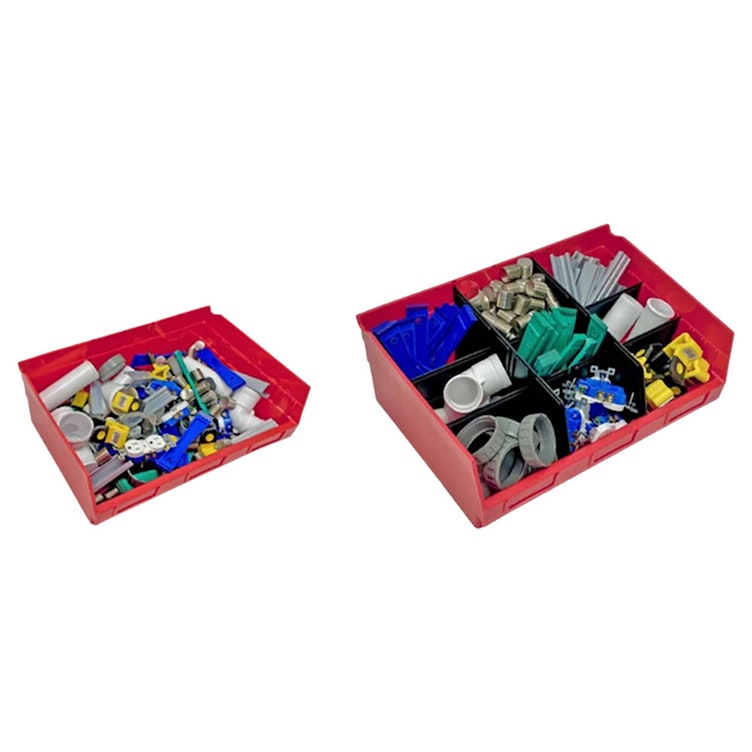 Quantum® Extra-Wide Shelf Bins