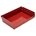 Red Quantum® Extra-Wide Shelf Bin - 11-5/8" L x 16-1/2" W x 4" Hgt.