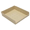 Ivory Quantum® Extra-Wide Shelf Bin - 17-7/8" L x 16-1/2" W x 4" Hgt.