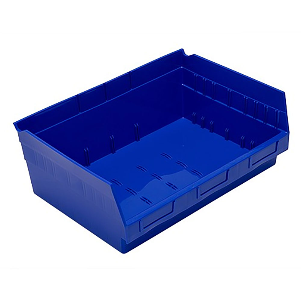 Blue Quantum® Extra-Wide Shelf Bin - 11-5/8