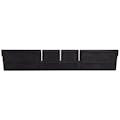 Black Width Dividers for 16-1/2" W x 4" Hgt. Quantum® Extra-Wide Shelf Bins - Package of 24