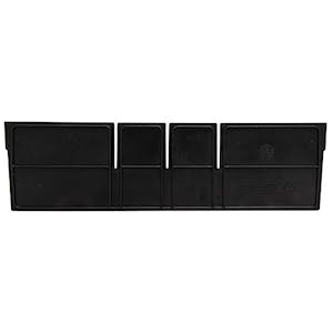 Black Width Dividers for 16-1/2" W x 6" Hgt. Quantum® Extra-Wide Shelf Bins - Package of 24