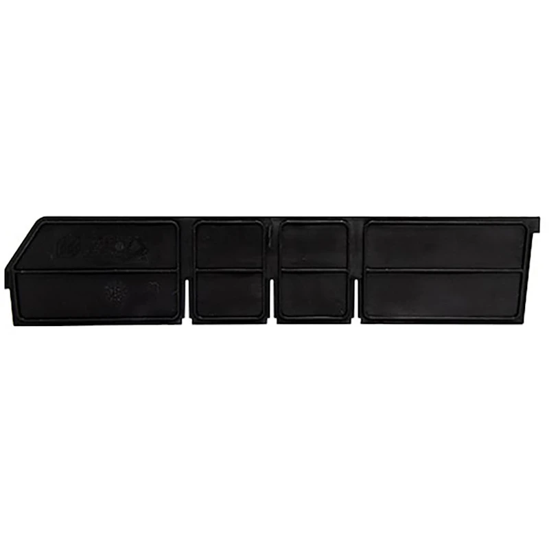 Black Length Dividers for 17-7/8" L x 4" Hgt. Quantum® Extra-Wide Shelf Bins - Package of 6