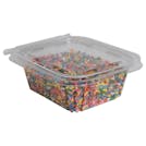 12 oz. Clear PET (10% PCR Material) Square Safe-T-Fresh® Tamper-Evident Clamshell Food Container - Case of 240