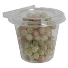 12 oz. Clear PET (10% PCR Material) Round Safe-T-Fresh® Tamper-Evident Clamshell Food Cup with Flat Lid - Case of 256
