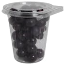 16 oz. Clear PET (10% PCR Material) Round Safe-T-Fresh® Tamper-Evident Clamshell Food Cup with Flat Lid - Case of 232