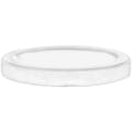 70mm White Metal 4-Lead Lug Cap with Plastisol Liner & No Button