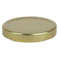 58mm Gold Metal 4-Lead Lug Cap with Plastisol Liner & No Button