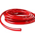 1/16" ID x 1/8" OD x 1/32" Wall Excelon Red Platinum-Cured Silicone Tubing