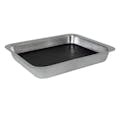 12" L x 10" W x 2" Hgt. Aluminum Dissecting Tray with Black Wax