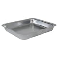 12" L x 8" W x 2" Hgt. Aluminum Dissecting Tray without Wax