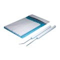 Bent Stainless Steel Teasing Needle with Plastic Handle - Package of 12