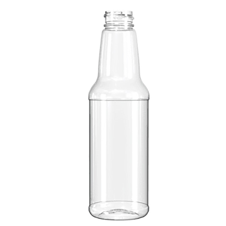 Smooth Round PET Sauce Bottles