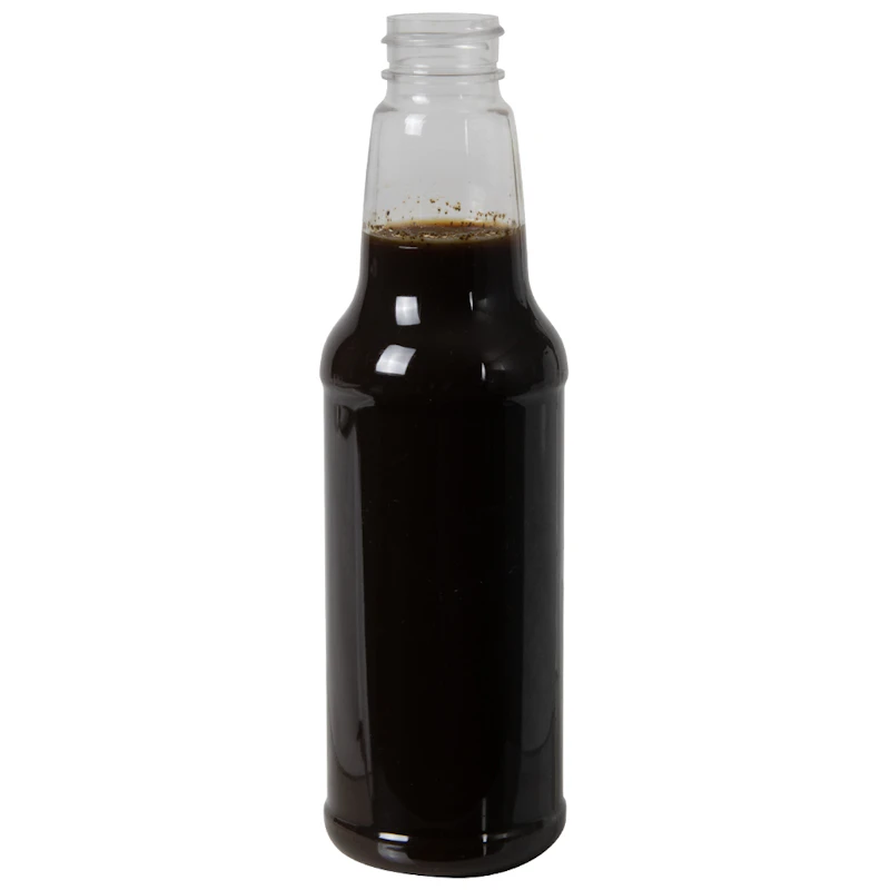 Smooth Round PET Sauce Bottles