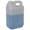 2-1/2 Gallon Natural HDPE (52% PCR Material) F-Style Jug with 63mm Neck (Cap Sold Separately)