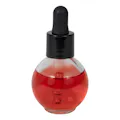 30mL Clear Ball Round Flint Glass Bottle with 18/415 Smooth Black Cervino Dropper Cap with Black Rubber Bulb & Ball Tip Glass Pipette