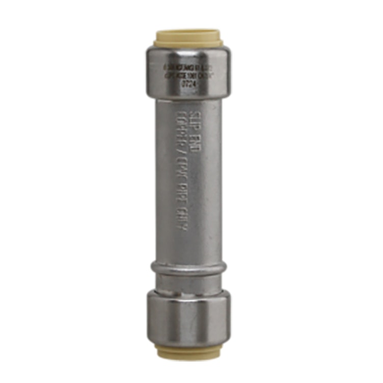 3/4" Push-Fit x 3/4" Push-Fit Stainless Steel Repair Coupling