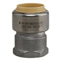 1/2" Push-Fit x 1/2" FPT Stainless Steel Female Adapter