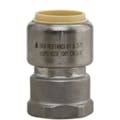 3/4" Push-Fit x 3/4" FPT Stainless Steel Female Adapter