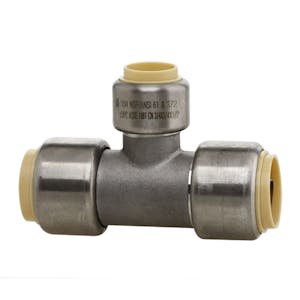 Stainless Steel Push-Fit Reducing Tees