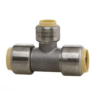 Stainless Steel Push-Fit Reducing Tees