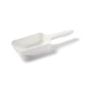 250mL (8 oz.) White Polystyrene Sterile SteriTrue™ Sampling Scoop with Flat Bottom - Case of 100