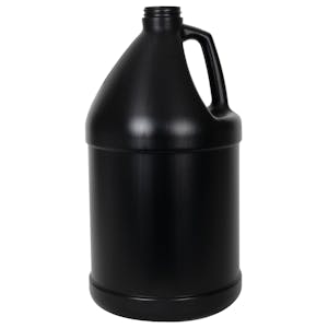 1 Gallon Natural-colored HDPE Plastic F-style Container With 38-400