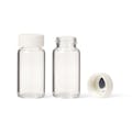 20mL Glass Scintillation Vials with Attached 22/400 Urea Cap with Cork Foil Liner - Package of 500