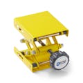 Yellow EcoLift™ Light-Duty Lab Jack - 4" L x 4" W x 6" Max. Hgt.
