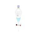 250mL Glass Separatory Funnel with No. 22 Stopper - Pkg. of 2