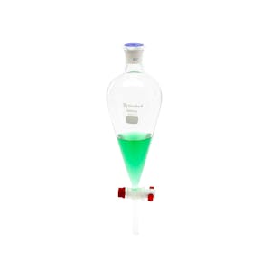 500mL Glass Separatory Funnel with No. 27 Stopper - Pkg. of 2
