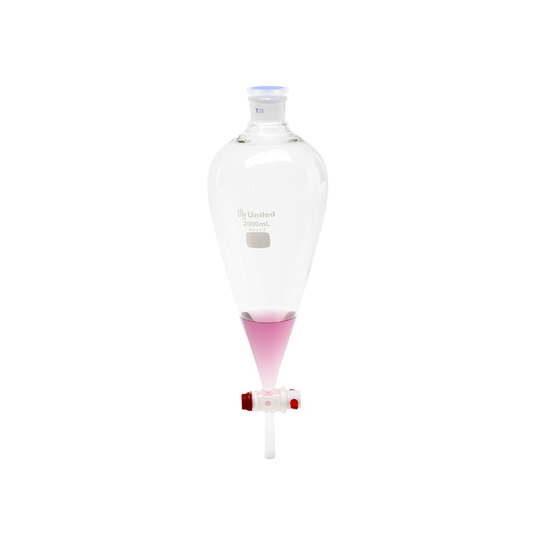 2000mL Glass Separatory Funnel with No. 28 Stopper