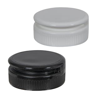 Snap-Top Dispensing Caps with Heat Induction Liners