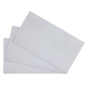 Pre-Cut Sterile Clear Sticky Adhesive PCR Plate Sealing Film for qPCR Optical Bio-Rad® Type Applications - Package of 100