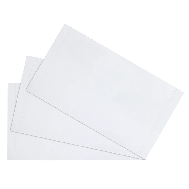 Pre-Cut Sterile Clear Pressure-Sensitive Adhesive PCR Plate Sealing Film for qPCR Optical ABI® Type Applications - Package of 100
