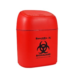 3 Liter BenchBin 3L™ Biohazard Waste Bin