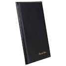 Faux Leather Guest Check Holder