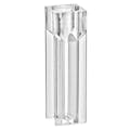 2.5mL Polystyrene Semi-Micro Cuvette with Round Opening - 100 per Tray; 10 Trays per Case (Cap Sold Separately)