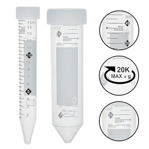 Sterile TotalPure™ Metal-Free Centrifuge Tubes