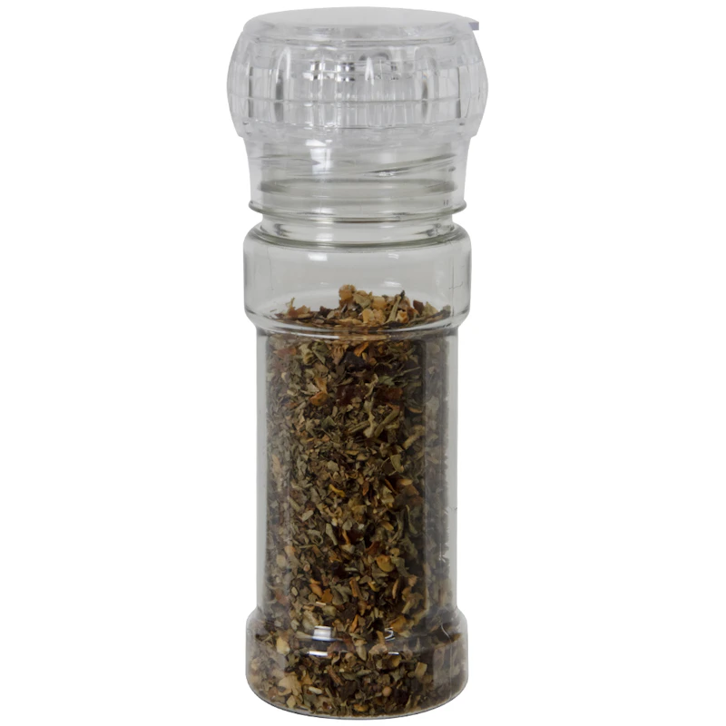 PET Spice Bottle (30% PCR Material) with Grinder
