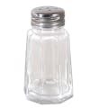 1 oz. Glass Panel Salt & Pepper Shakers with Mushroom Cap - Package of 12