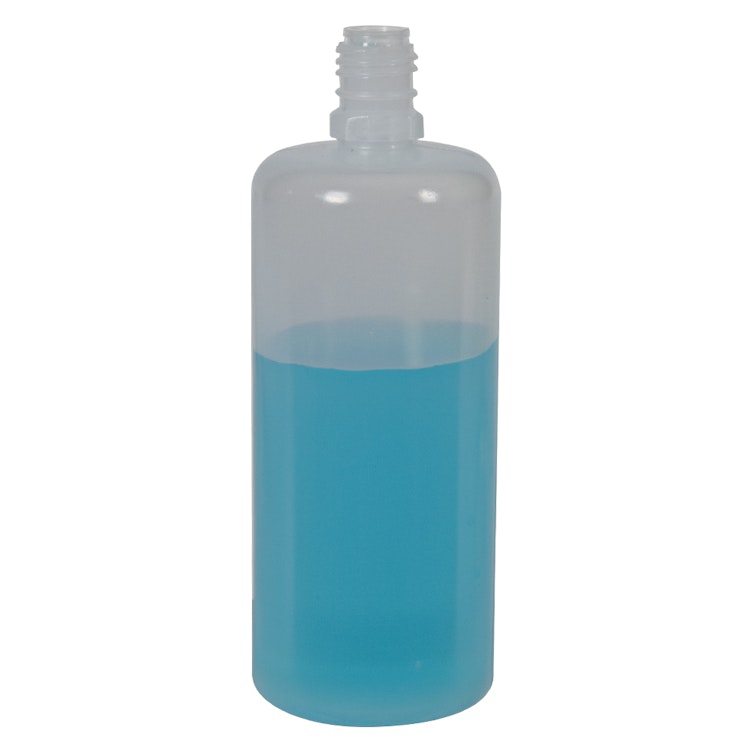 120mL Natural LDPE Boston Round E-Liquid Bottle with 13/415 Neck (Cap Sold Separately)