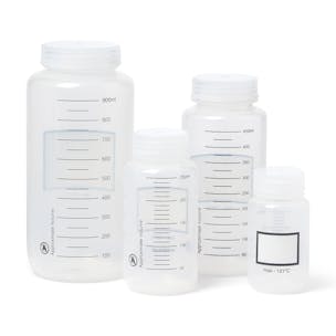 UniStore™ Graduated Wide Mouth Lab Bottles with Caps