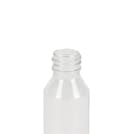 1 oz. Clear PET Modern Round Bottle with 20/410 Neck (Cap Sold Separately)
