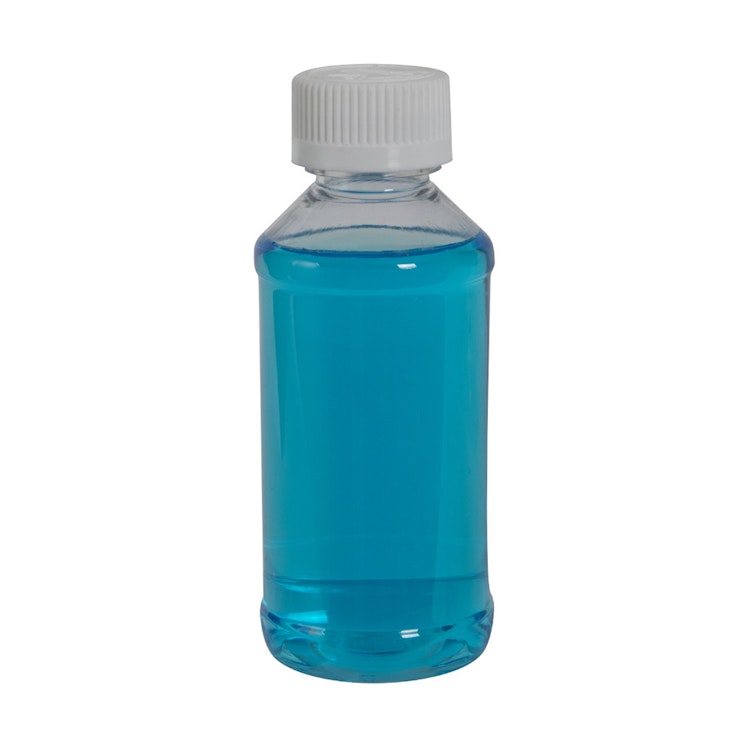 PET Modern Round Bottles with CRC Caps