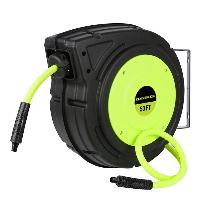 Flexzilla® Enclosed  Auto Retractable Air Hose Reel