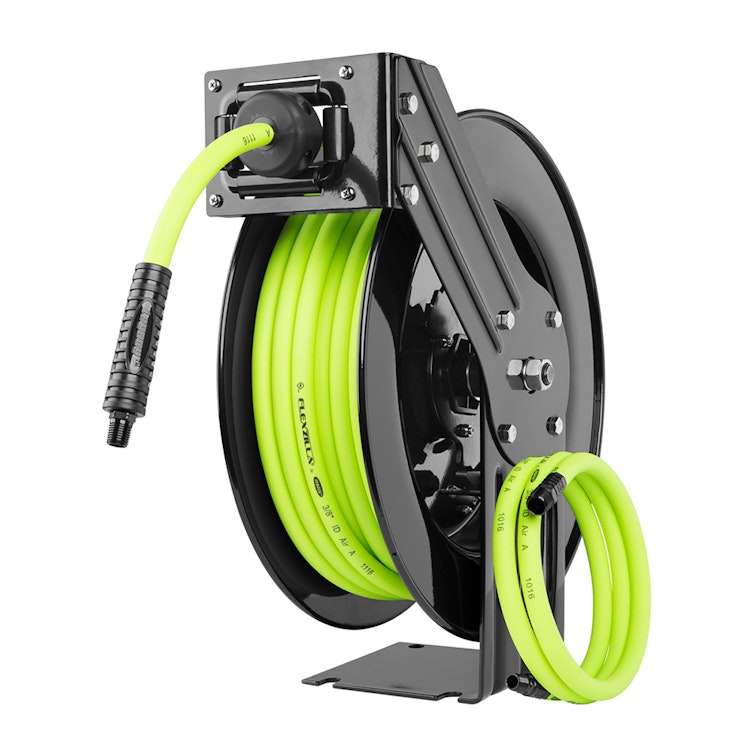 Flexzilla® Open-Face Retractable Air Hose Reel